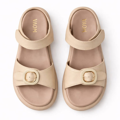 MOVA Comfort Women’s Double Buckle Slides WS01 - Fawn