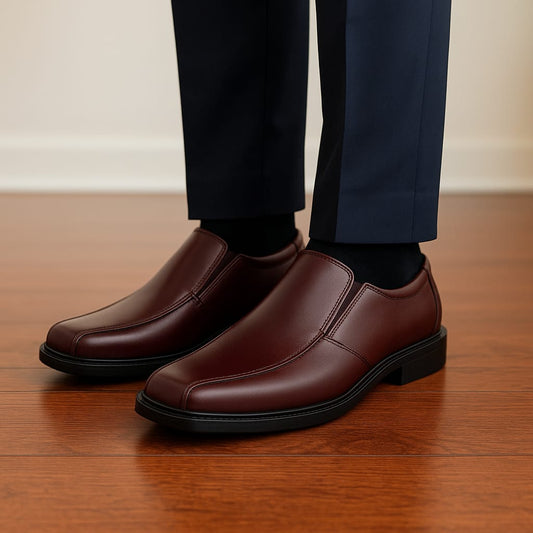 Mova Banker Formal Slip on MF72 - Brown