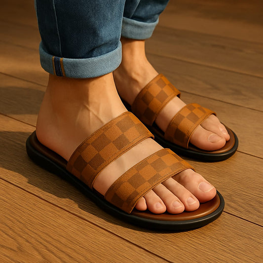 Mova Comfort Urban Walk Slippers 2067 - Brown