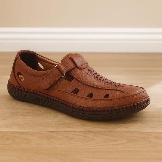 Mova Comfort Fit Rexine Roman RO54-Mustard
