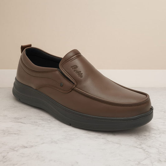 Elite Casual Slip on S727 - Brown
