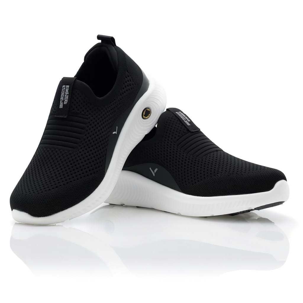 Slip On Sneakers M2423 - Black