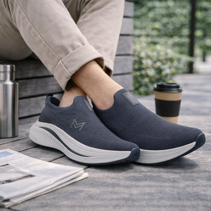 MOVA AirFit Slip On Sneakers 8821 - Dark Grey