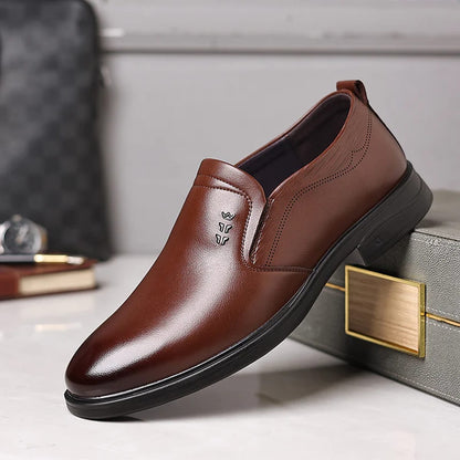 Mova Imported Formal Shoes  S5609 - Brown