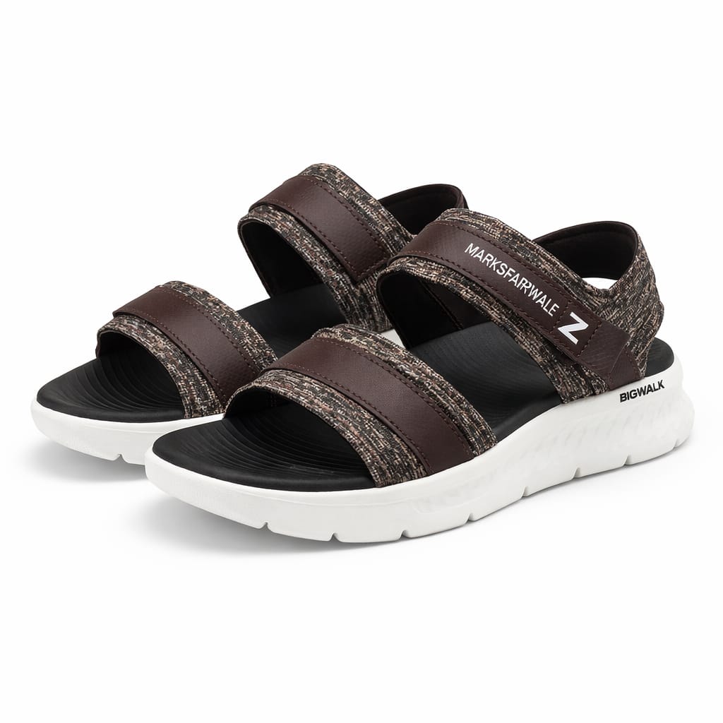 Men’s Comfort Open Toe Sandals 27003 - Brown
