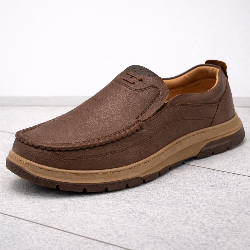 Mova Leather Casual BJ5054 - Mustard