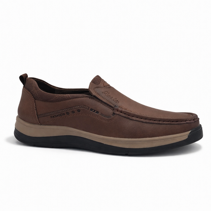 Elite Imported Casual Slip on S75815 - Brown