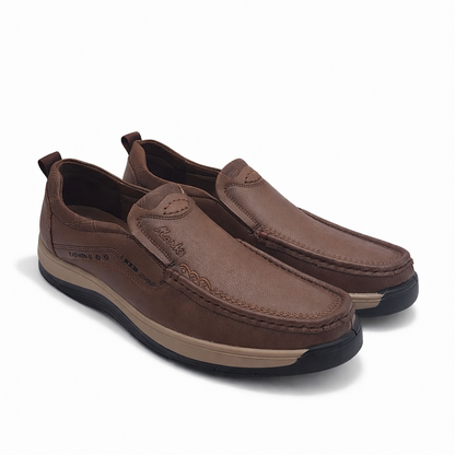 Elite Imported Casual Slip on S75815 - Brown