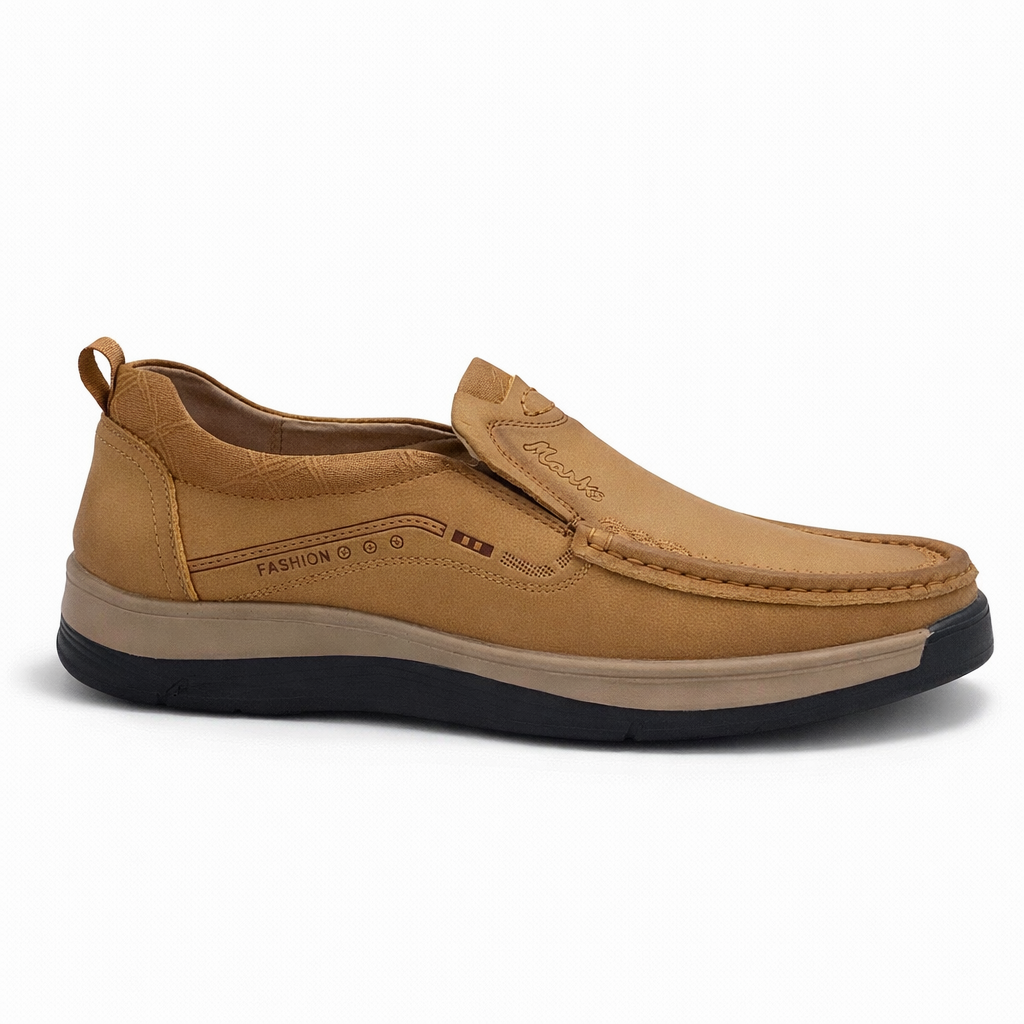 Elite Imported Casual Slip on S75815 - Khaki
