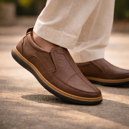 Mova Leather Casual MU20 - Mustard