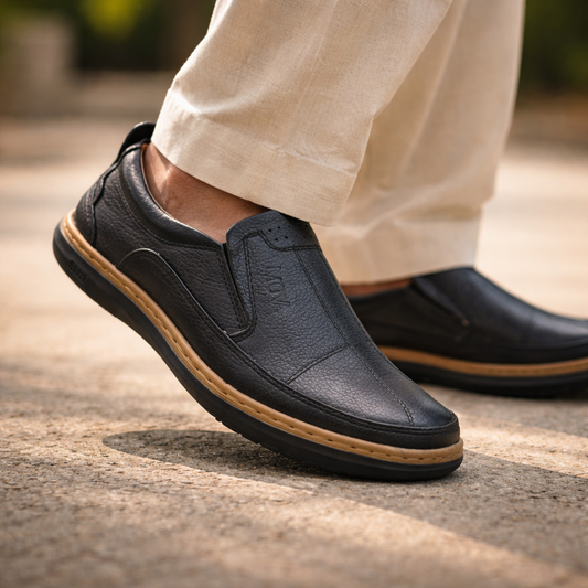 Mova Leather Casual MU20 - Black